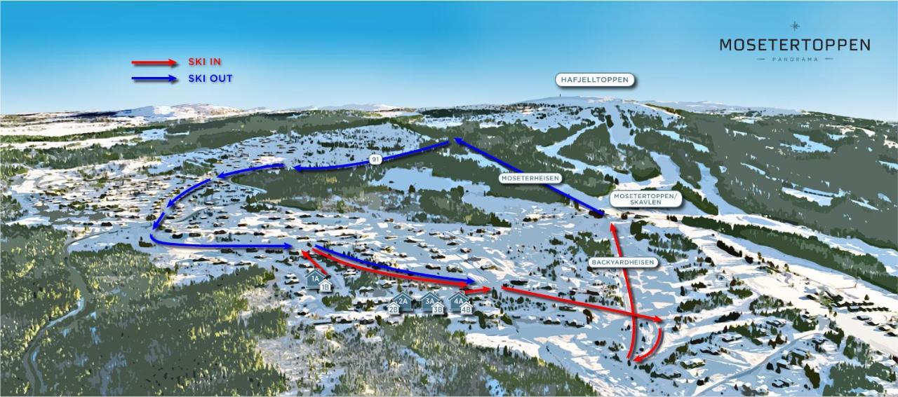 Hafjell Tommerhytte 4B Esterno foto